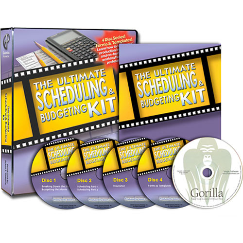 Books DVD/CD-Rom: The Ultimate Scheduling & Budgeting Kit by Jason J. Tomaric (3 Discs,1 CD-Rom)