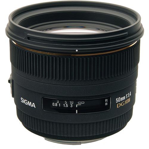 Sigma Normal 50mm f/1.4 EX DG HSM Autofocus Lens for Pentax AF