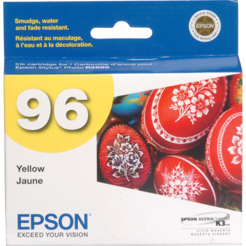 Epson Yellow UltraChrome K3 Ink Cartridge (Code 96)