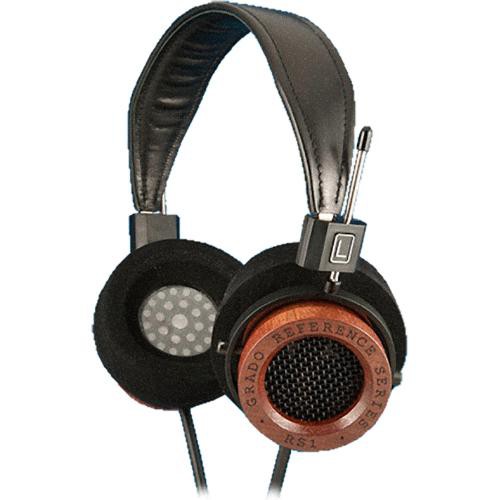 Grado RS1i Dynamic Open-Air Supra-Aural Stereo Headphones (Wood/Black)