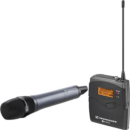 Sennheiser ew 135-p G3 Camera Mount Wireless Microphone System with 835 Handheld Mic - A (516-558 MHz)
