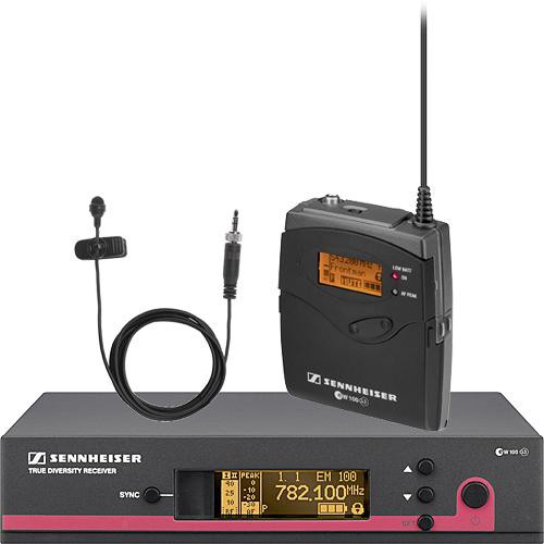 Sennheiser ew 112 G3 Wireless Bodypack Microphone System with ME 2 Lavalier Mic - B (626-668 MHz)