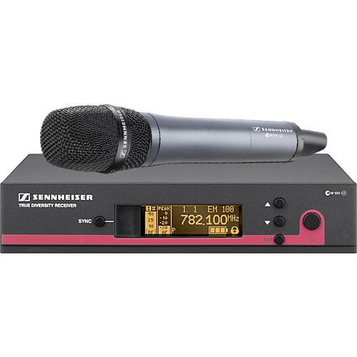 Sennheiser ew 115 G3 LE Wireless Handheld Microphone System With e 815 Mic - A2 (518-554 MHz)