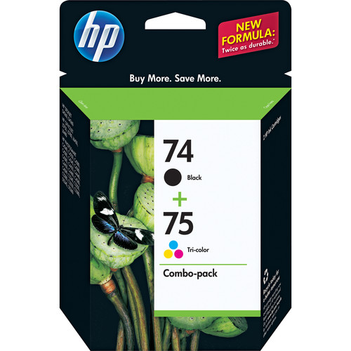 HP 74/75 Combo-pack Inkjet Print Cartridges