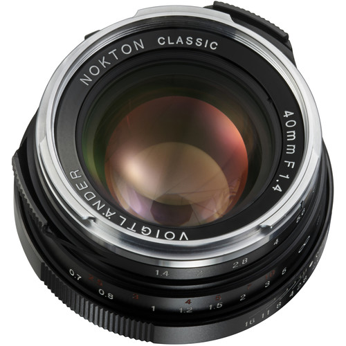 Voigtlander Voigtlander Nokton 40mm f/1.4 Lens (Single Coated)