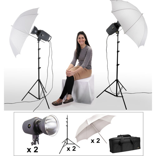 Impact Two Digital Monolight Kit with Case (120VAC)
