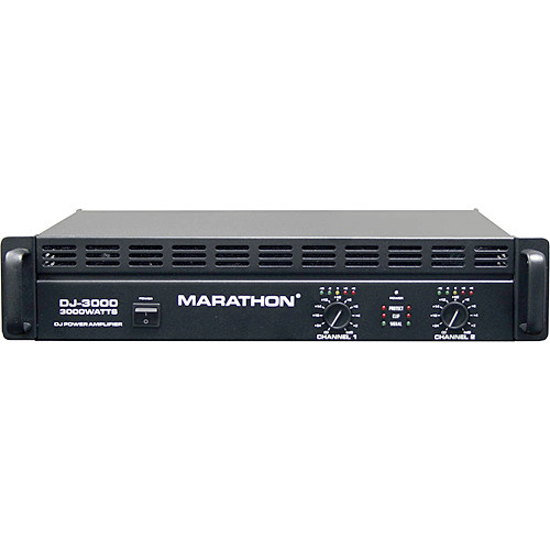 Marathon DJ-3000 Stereo Power Amplifier (350W/Channel @ 8 Ohms)