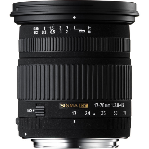 Sigma 17-70mm f/2.8-4 DC Macro OS HSM Zoom Lens