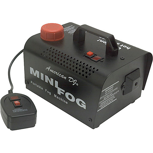 American DJ Mini Fog Portable Fog Machine (120VAC)