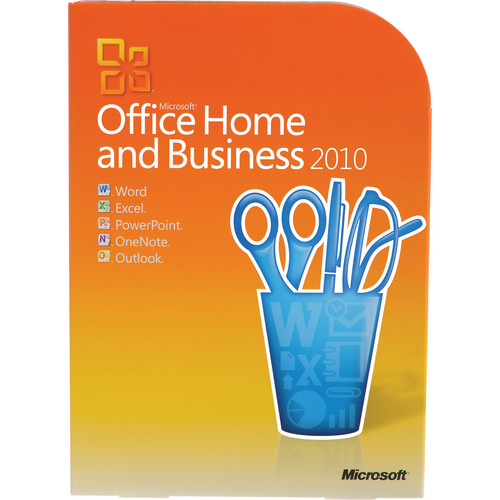 Microsoft Office Home and Business 2010 Software