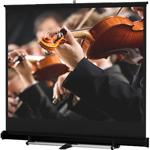 Da-Lite 76181 Floor Model C Manual Front Projection Screen (12x12')