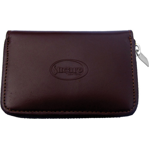 Sucaro Full Zippered Wallet (Brown Leather)