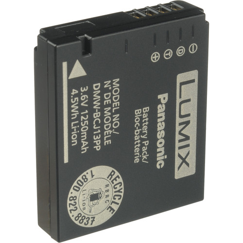 Panasonic DMW-BCJ13 Lithium-Ion Battery (3.6V, 1250 mAh)
