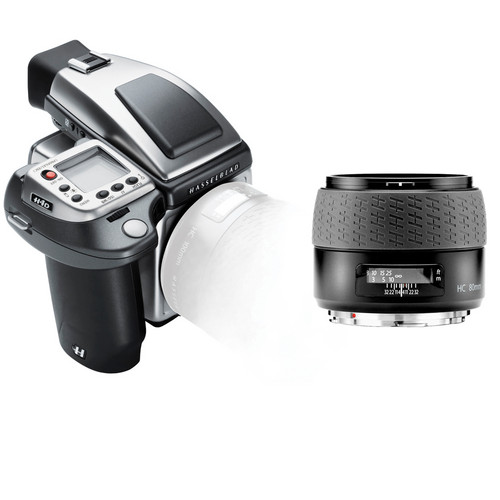 Hasselblad H4D-40 Stainless Steel Limited Edition Medium Format DSLR Camera with 80mm f/2.8 HC Lens
