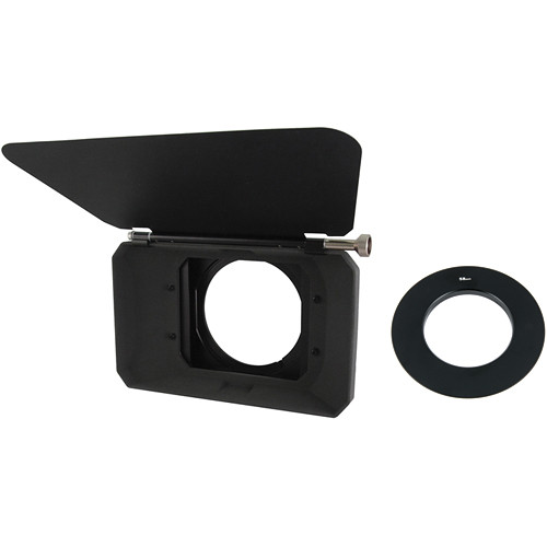 Genustech Wide Angle Matte Box Kit with French Flag & 58mm Adapter Ring
