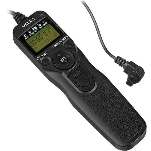 Vello ShutterBoss Timer Remote for Canon Cameras with 3-Pin Connection