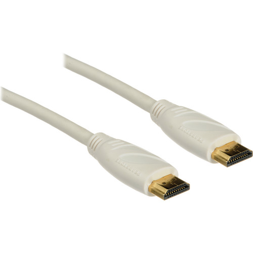 Pearstone High-Speed HDMI to HDMI Cable with Ethernet - White, 3' (0.9 m)