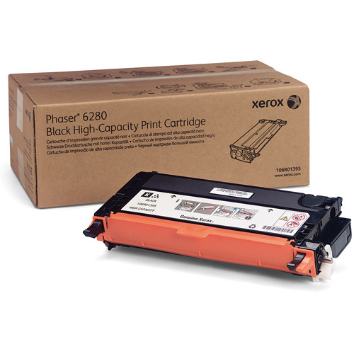 Xerox Black High Yield Print Cartridge For Phaser 6280
