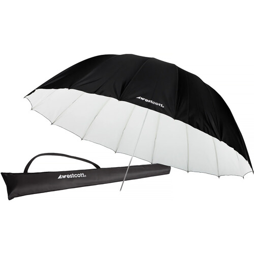 Westcott 7' Parabolic Umbrella (White / Black)