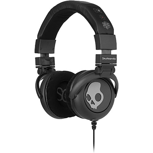 Skullcandy G.I. DJ-Style Stereo Headphones (Black/Grey)