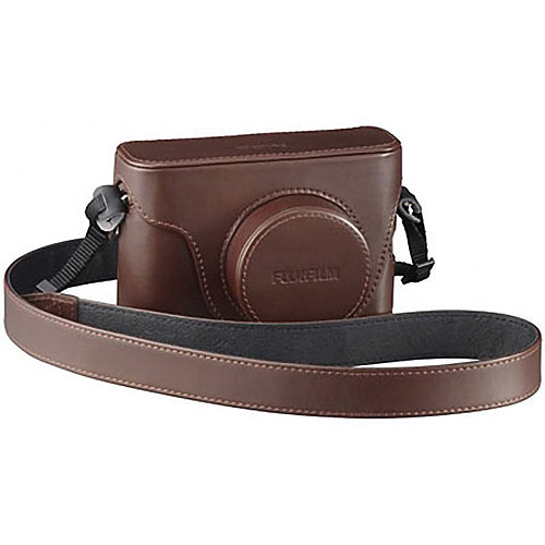 Fujifilm LC-X100 Leather Case for the FinePix X100 / X100S Digital Cameras (Brown)