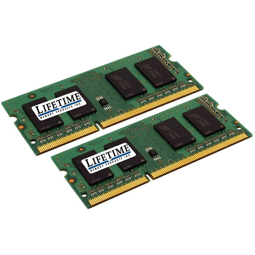Lifetime Memory 16 GB SO-DIMM DDR3 Memory Kit for Notebooks (2x8GB)