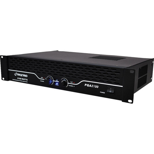 Pyle Pro PQA2100 Rackmount Stereo Power Amplifier (230W/Channel @ 8 Ohms)