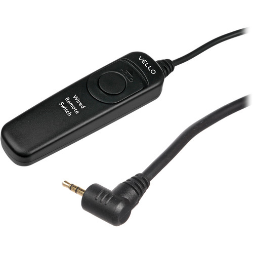 Vello RS-C1II Wired Remote Switch for Select Canon/Pentax/Contax/Samsung
