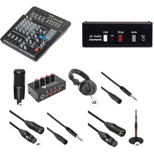 Audio-Technica THE TWO PERSON Audio Podcast Kit with Land Line Call-In