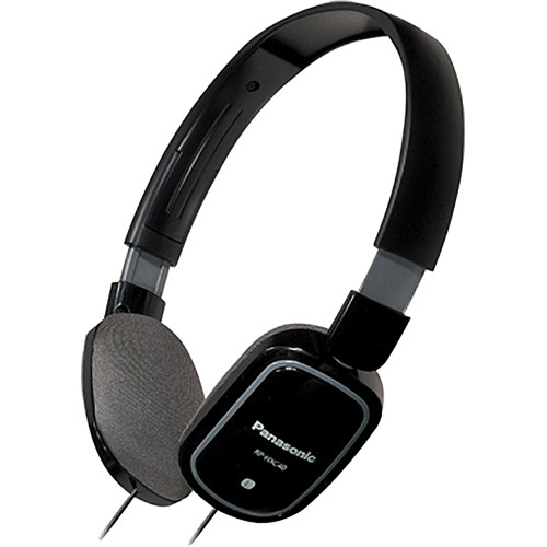 Panasonic RP-HXC40 Lightweight Headphones (Black)