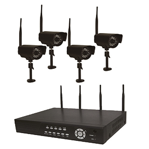 Astrotel 2.4 GHz Digital Wireless 4-Channel DVR / Camera System