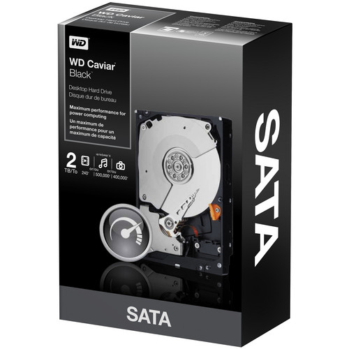 Western Digital 2TB Caviar Black WD2002FAEX SATA Internal Hard Drive