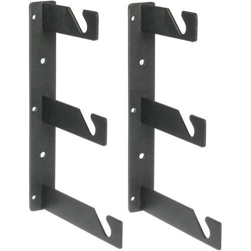 Impact Background Triple Hooks - Pair (Black)