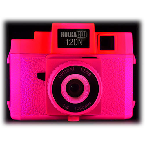 Holga Holga Glo 120N Plastic Medium Format Camera (Fuschia Fusion)