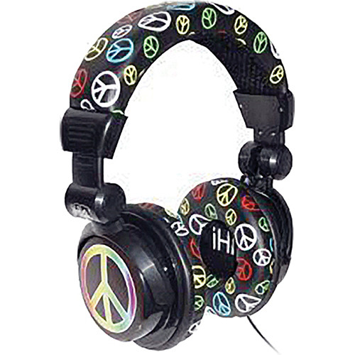 iHip IP-DJPEACE DJ-Style Stereo Headphones