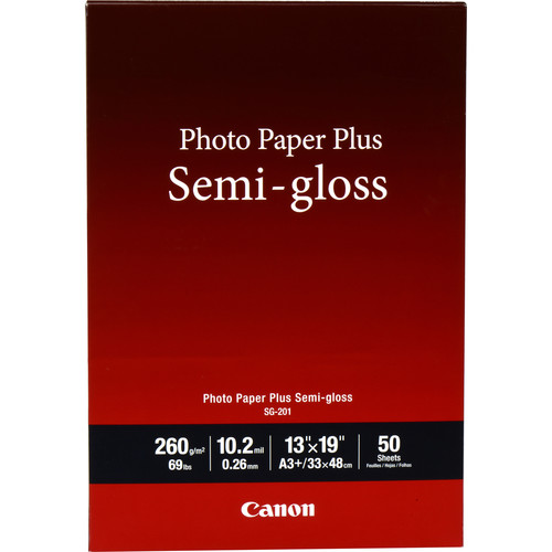Canon SG-201 Photo Paper Plus Semi-Gloss 13 x 19