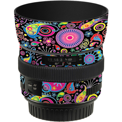 LensSkins Lens Skin for the Canon 50mm f/1.4 USM Lens (Carnival Flair)