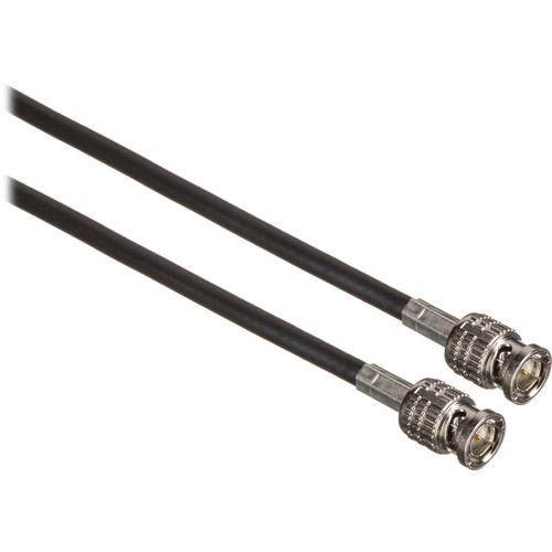 Canare HD-SDI Video Coaxial Cable - BNC to BNC Connectors - 1'