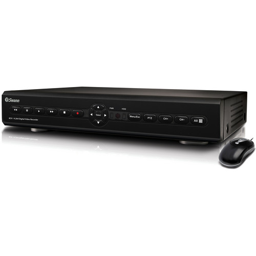 Swann SWDVR-82550H 8 Channel Networking Digital Video Recorder with Smartphone Viewing