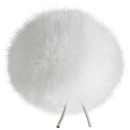 Bubblebee Industries Windbubble Miniature Imitation Fur Windscreen (White)