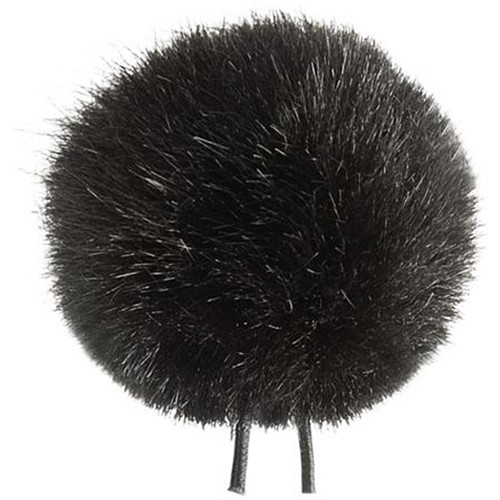 Bubblebee Industries Windbubble Miniature Imitation Fur Windscreen (Black)