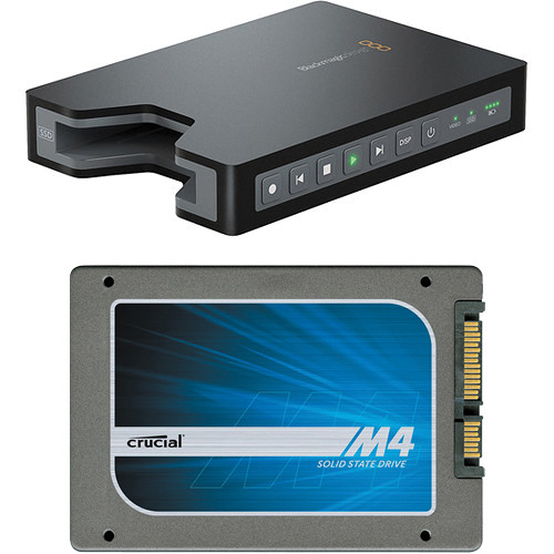 Blackmagic Design HyperDeck Shuttle 2 and Crucial 512GB SSD Kit