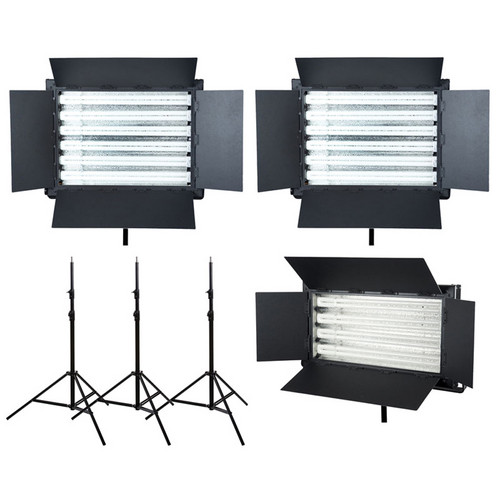 Flolight 1- FL-220AWD / 2- FL-330AWD 3 Fluorescent Light Kit (5,400K)