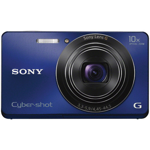 Sony Cyber-shot DSC-W690 Digital Camera (Blue)