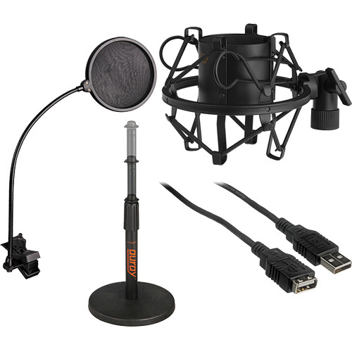 B&H Photo Desktop USB Microphone Essentials Kit