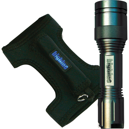 Bigblue CF250GBK LED Light (Black) with Neoprene Glove