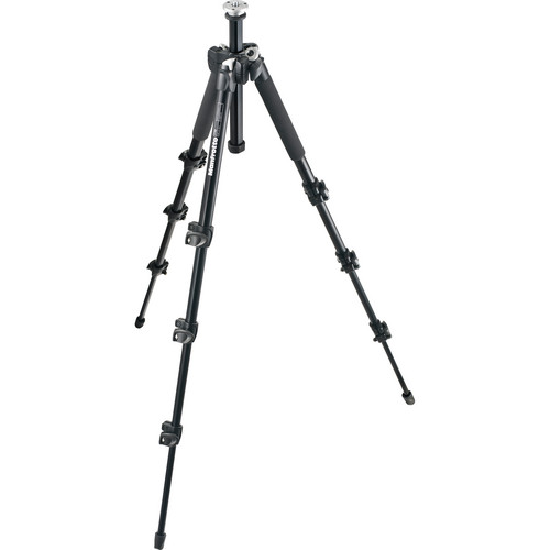Manfrotto MT293A4 4-Section Aluminum Tripod Without Head