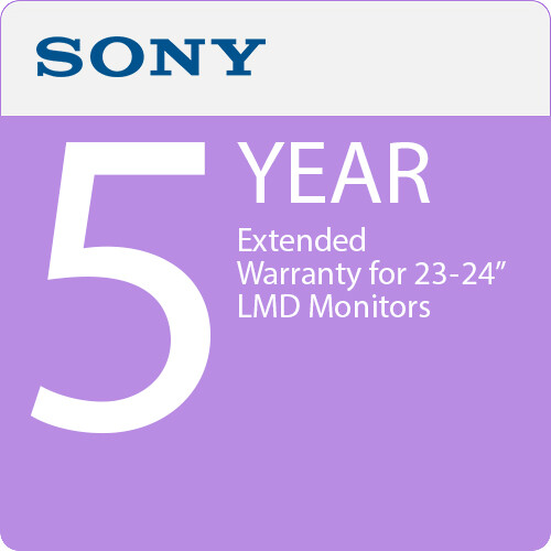 Sony 5-Year Extended Warranty for 23-24