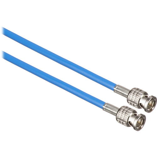 Canare 0.5' HD-SDI Video Coaxial Cable - BNC to BNC Connectors (Blue)