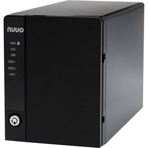 NUUO NVRmini2 NE-2040 NVR and Server (4-Channel, 2 Drive Bays, 3 TB)